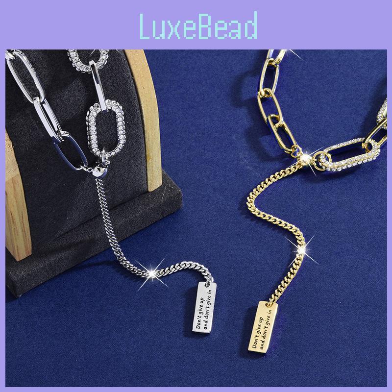 Elegant Geometric Love Necklace For Women Stunning Titanium Steel Jewelry For Autumn Style