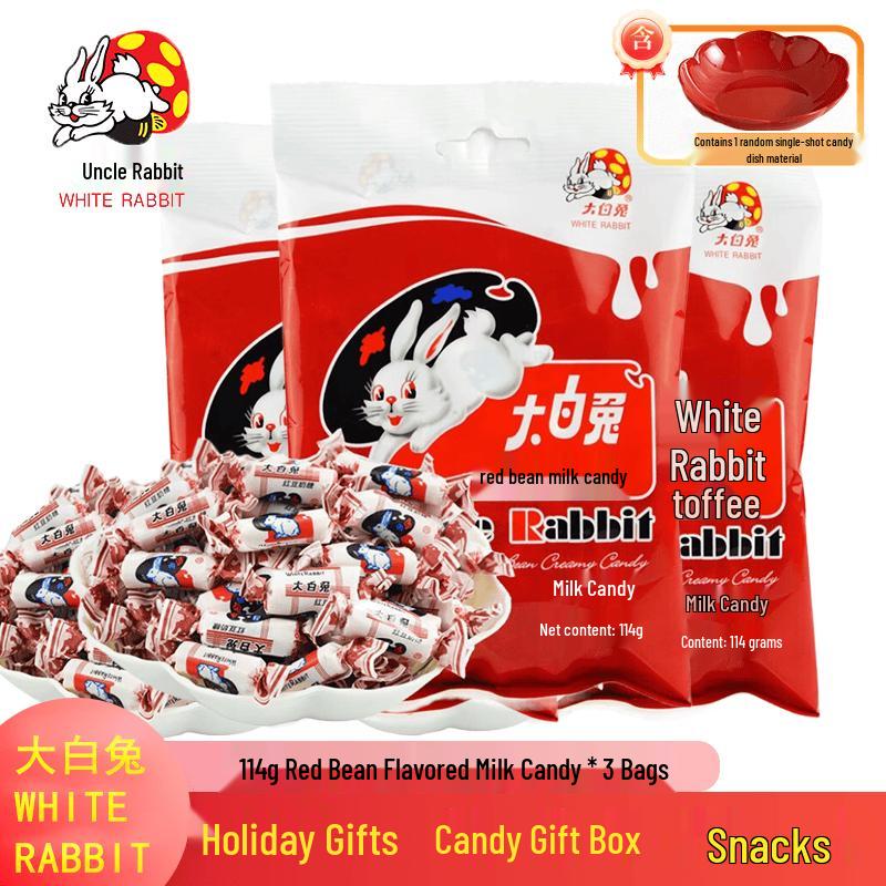 White Rabbit Red Bean Milk Candy Set
