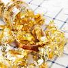 Golden Gold Foil Resin Epoxy Candle Mold Accessories Filling Gold Plated Cake Decoration Nail Jewelry Making Art Decoration