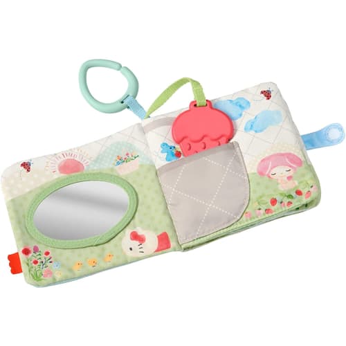 Mattel Fisher Price Obrázková kniha Sanrio Baby Fluffy Cloth [0 měsíců~] [Vzdělávací hračka] [Látková hračka] [Teething] GXC11