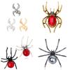 Broche de Araña Animal, Pin Exquisito y Genial, Accesorios de Joyería de Moda y Personalizados, Regalos de Fiesta para Hombres y Mujeres