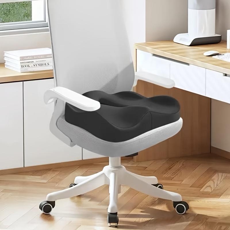 Memory Foam Coccyx Cushion, Non-Slip Soft Support, Suitable for Office Chairs, Wheelchairs, and Car Seats,  Comfortable Chair Accessory