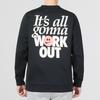Nike Therma-Fit Crew Long Sleeve Top Men Sweatshirts Black FD4808-010