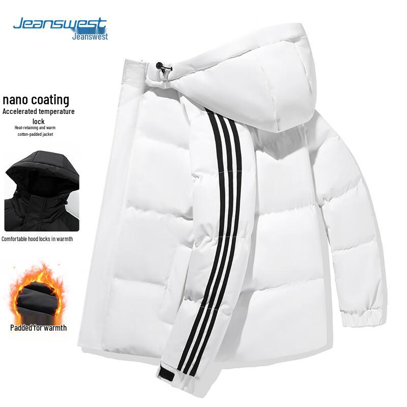 

JEANSWEST Men s Winter Outdoor Padded Jacket 2XL