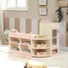 Kids Grocery Store, Children Supermarket Playset with Cash Register, Vending Machine, Display Shelves
