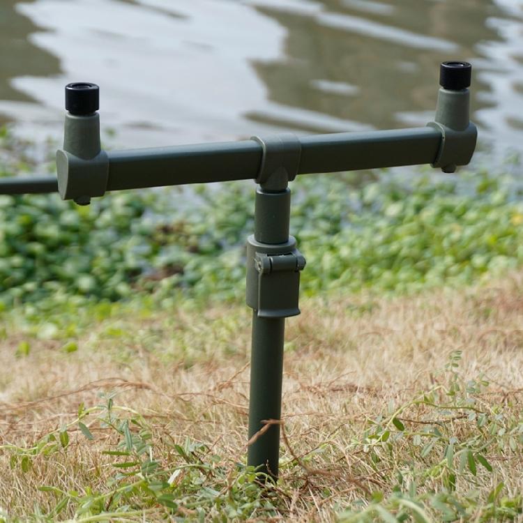 Portable Fishing Rod Support Stand Fishing Alarm Rest Rack For Easy Transport And Stable Performances On Any Ground