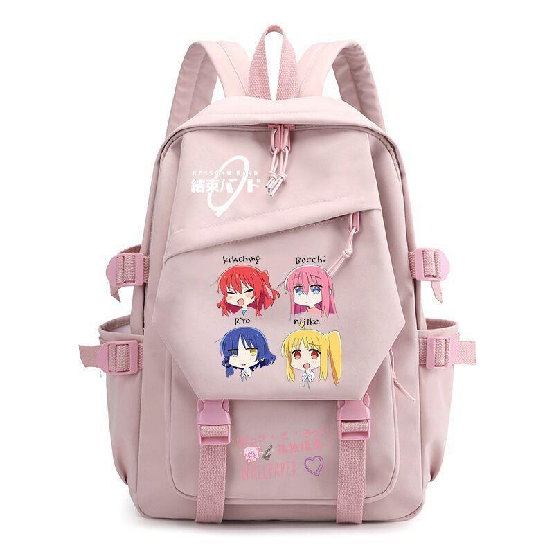 Lonely Rock Bocci Sauce Goto Solo Anime Cartoon School Bag Female Junior High School Elementary School Student Large Capacity Backpack