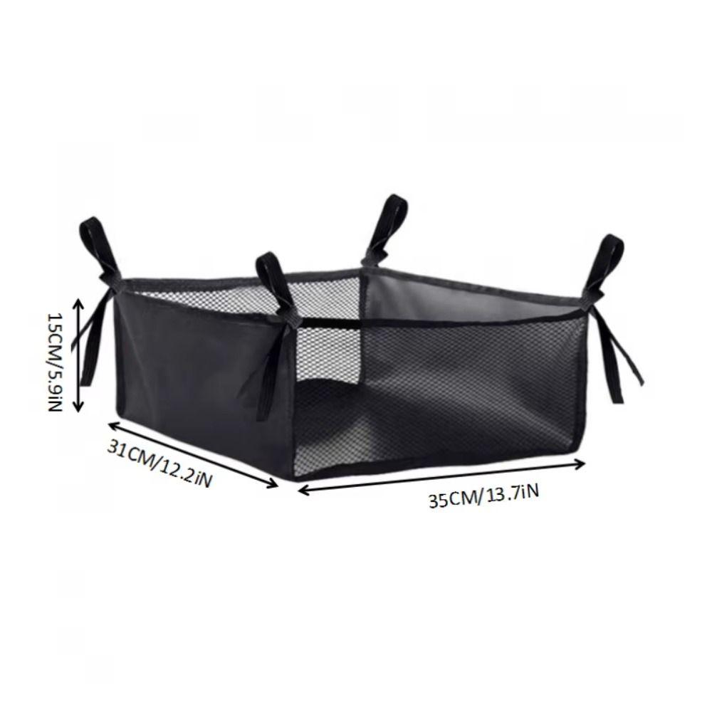 Hanging Under Wheelchair Storage Bag Folding Mesh Stroller Storage Basket Portable Base Storage Under Table Storage Net Walker