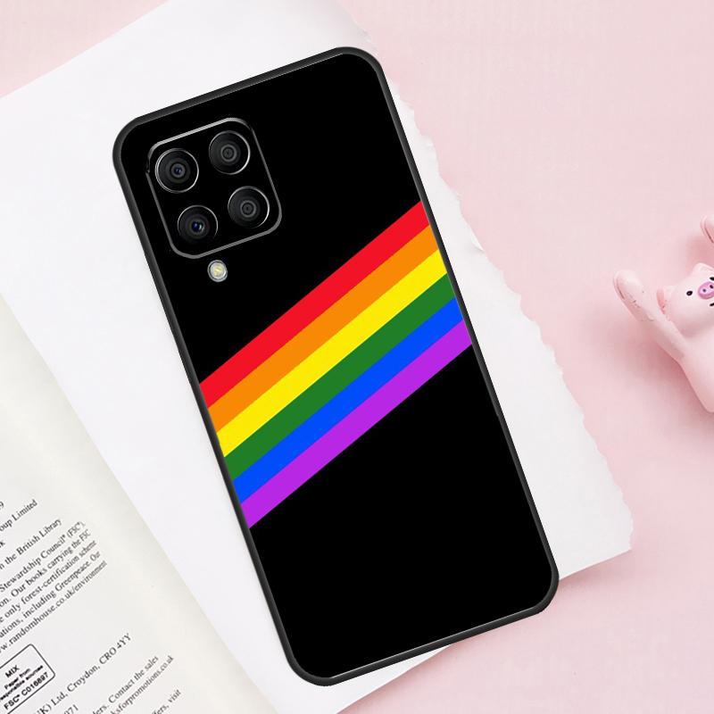 Gay Pride Rainbow Flag Case For Samsung Galaxy M52 M32 M12 M13 M53 M51 M31 M11 M14 M34 M54 M16 M36 M56 M15 M35 M55