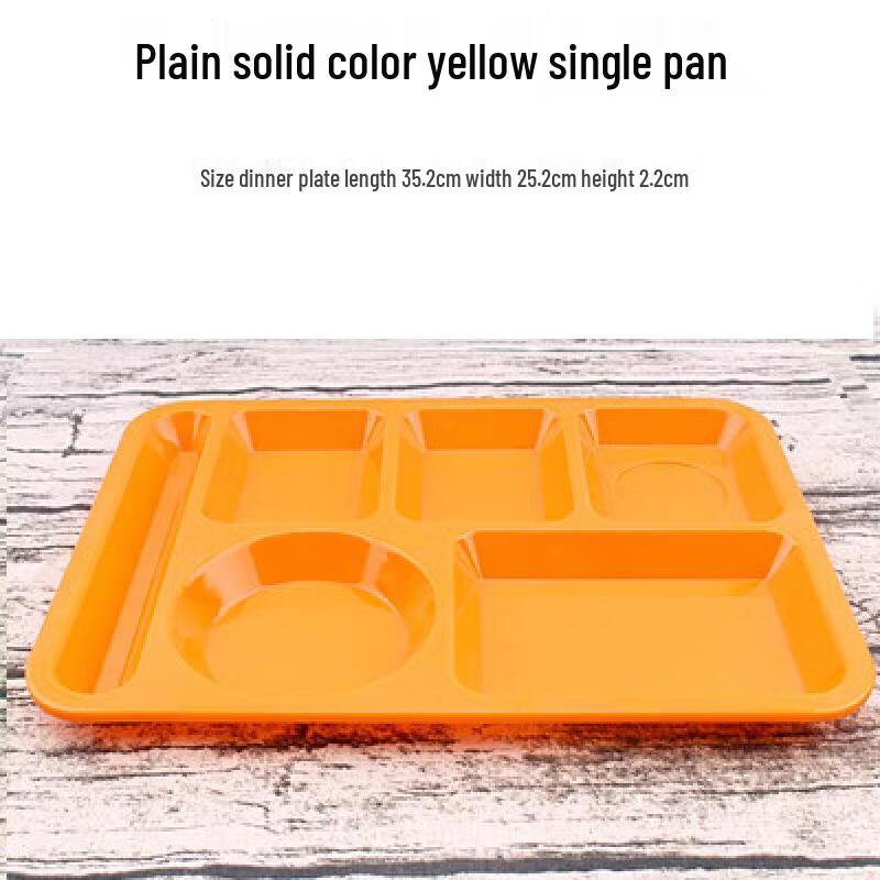

Commercial Melamine Divided Food Tray