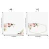 50pcs Paper Seating Place Cards Writable Tented Name Card Gift Cards  Banquet Tables