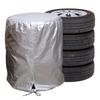 Aimedeia Tire Cover, Storage Cover for 4 Tires (205/60-15 Inch), for Passenger Cars, Rainproof, Dirt-Proof, Deterioration-Proof, UV Protection
