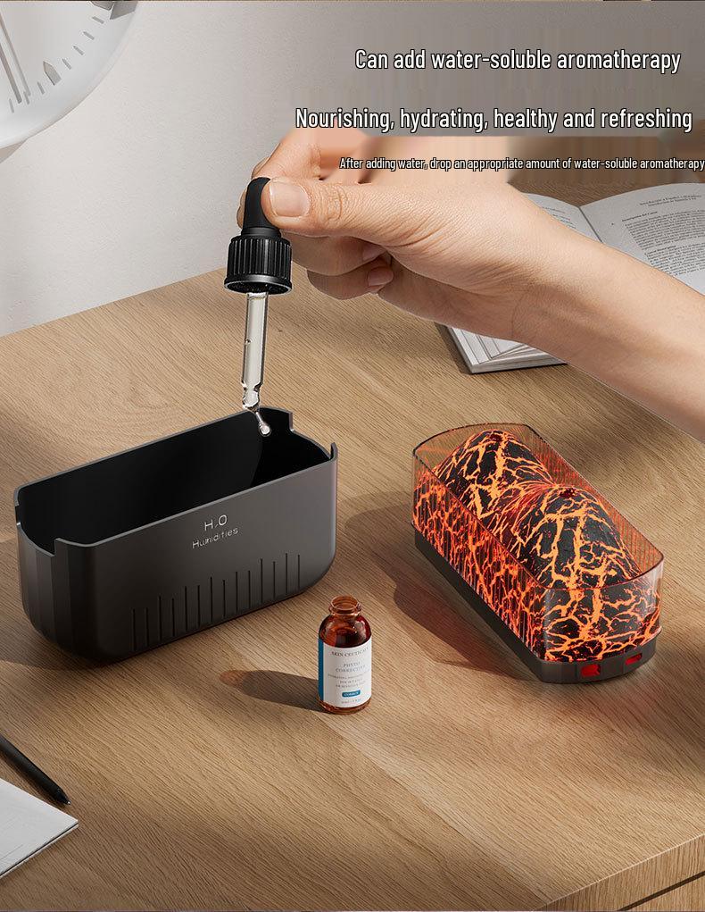 Cichy nawilżacz biurkowy USB do sypialni - Duża mgiełka i nawilżające nawilżenie