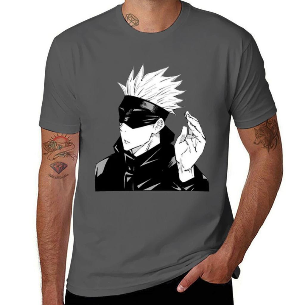 Gojo T-Shirt Halloween Lässiges T-Shirt