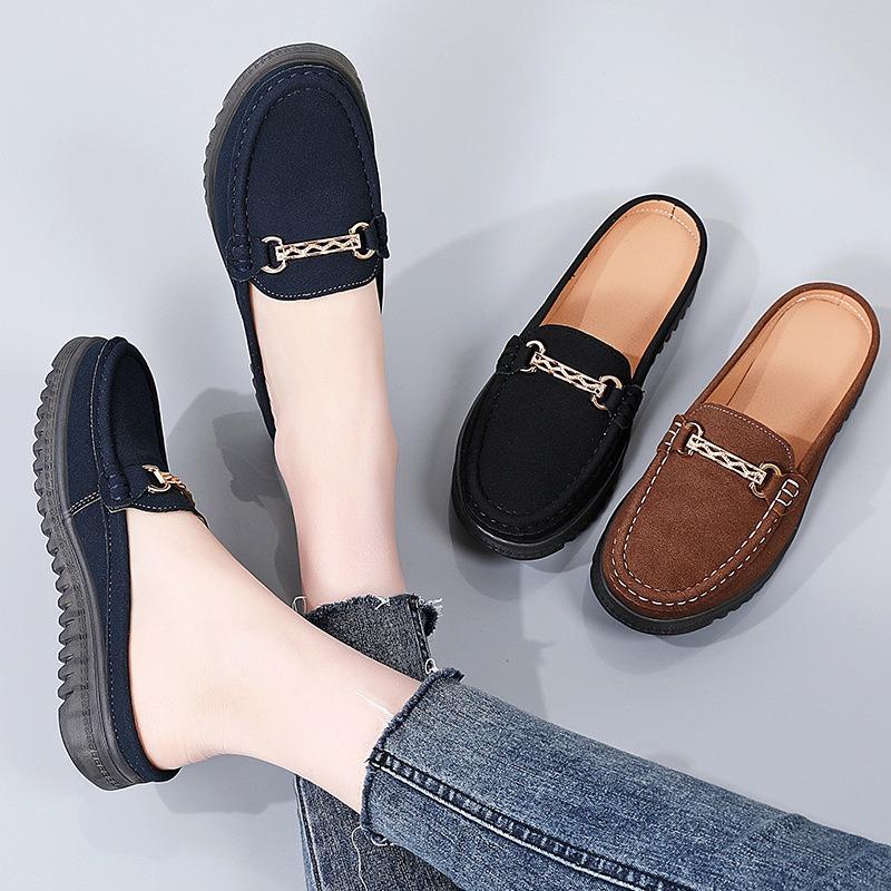 Fashion Women Slippers 2025 Summer New Comfortable Fashion Walking Footwear Platform Casual Slippers Outdoor Non Slip Soft Sole Slippers