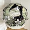 1PC Cat, floralAutomatic Open/Close Umbrella with Windproof, 8-Rib Sturdy Canopy, Durable Ribs, Fashionable Design, Outdoor Accessory, Fun Prin, Holid