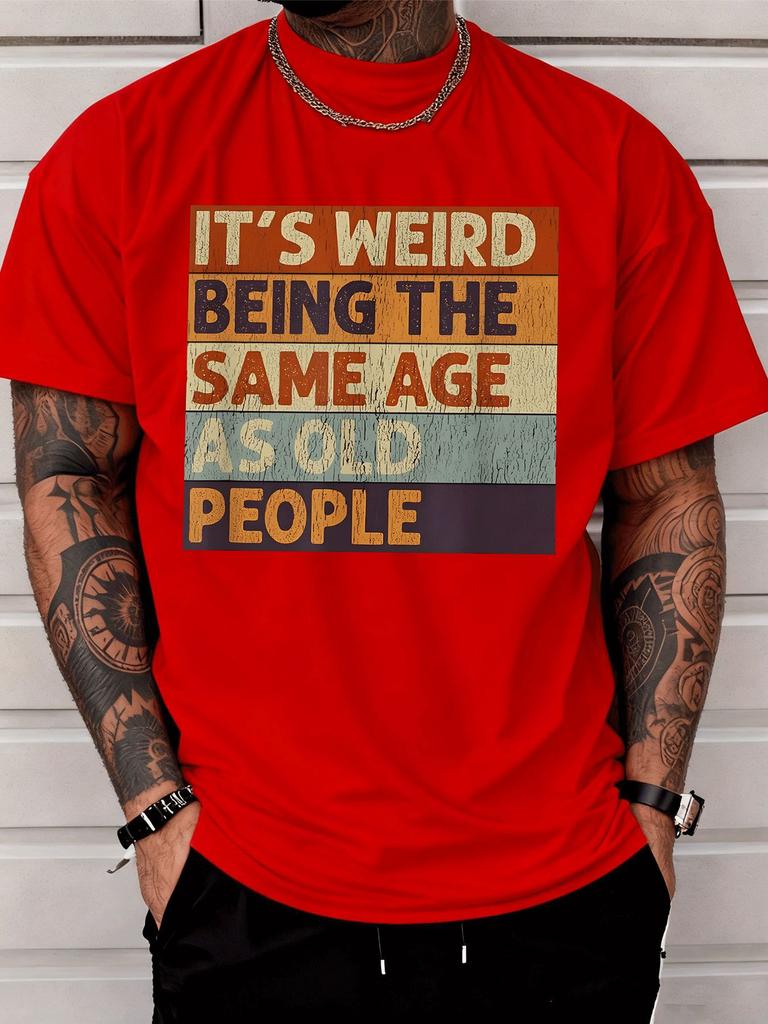 Unisexs Same Age As Old People Graphic T Shirt Funny Vintage Streetwear Short Sleeve Cotton Hip Hop Casual Summer Tee For Unisex