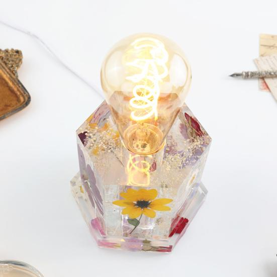 1 Set Lamp Mold Eco-friendly DIY Silicone Craft Making Resin Epoxy Mold for Home