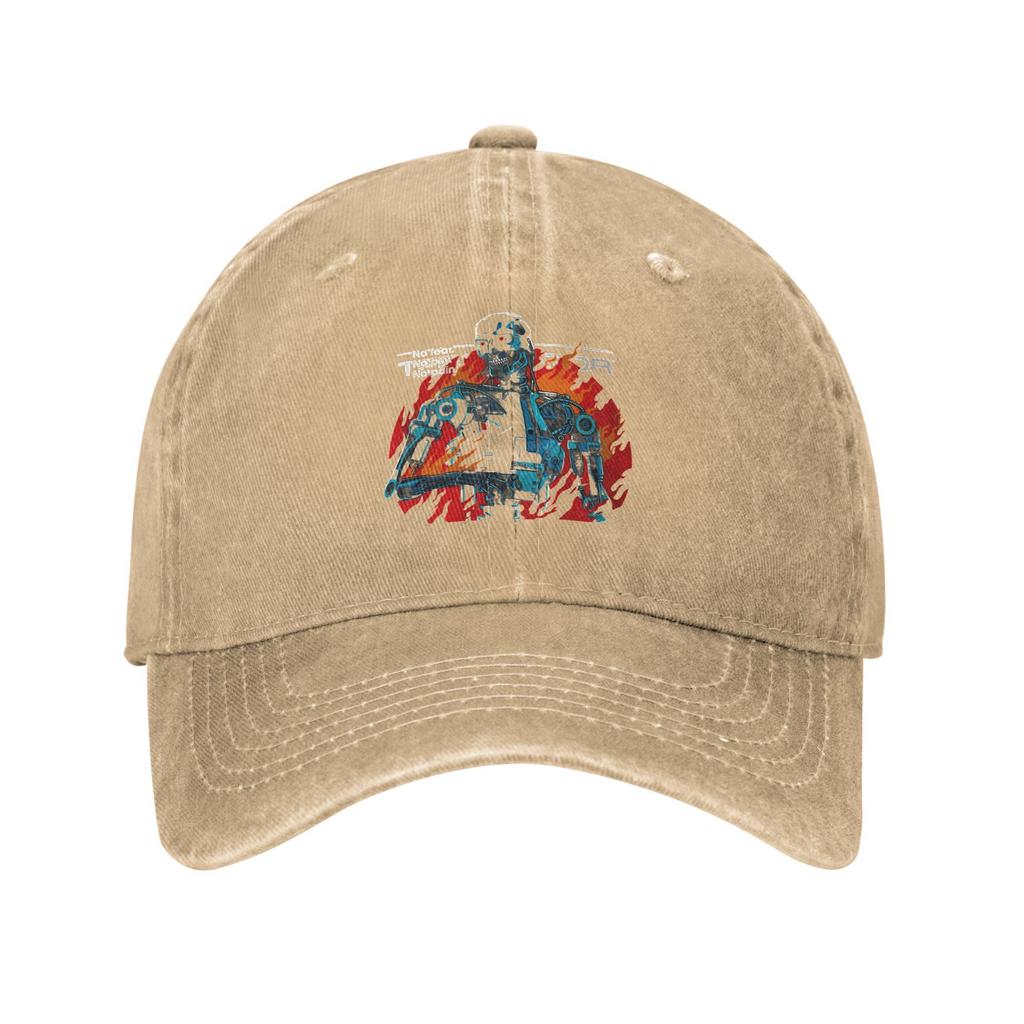 Washed Baseball Cap Movie Terminators Summer Trucker Hat For Men Women Fitted Retro Kpop Rock Sun Baseball Caps