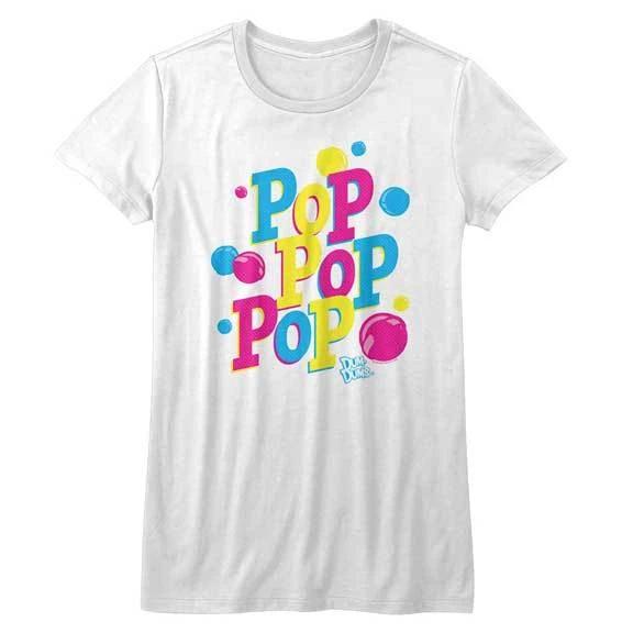 Dum Dums Candy Suckers Pop Pop Pop Women s Fitted T Shirt 4XL
