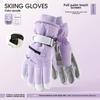 Non Slip Touch Ski Gloves Winter Sports Gloves  Waterproof Pocket Warm Men's and Women's Gloves Snowboard Accessories