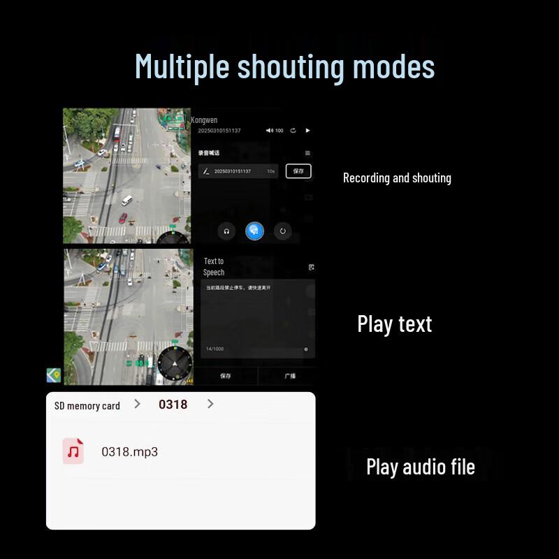 DJI Zenmuse V1 Megaphone for Matrice 300/350 RTK