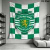 Sporting CP Wall Tapestry Aesthetic Wall Hanging Printed Fabric Blanket Decorative Tapestries for Bedroom Living Room Home Decor