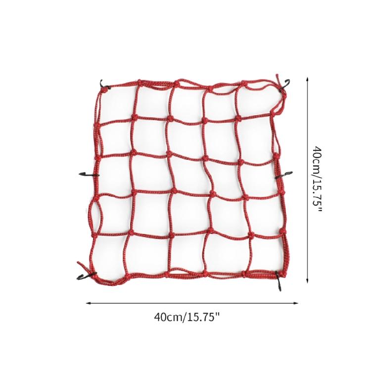 16"x16" Cargo net Motorcycle Net Thicken Luggage Netting for Motorcycles Bike