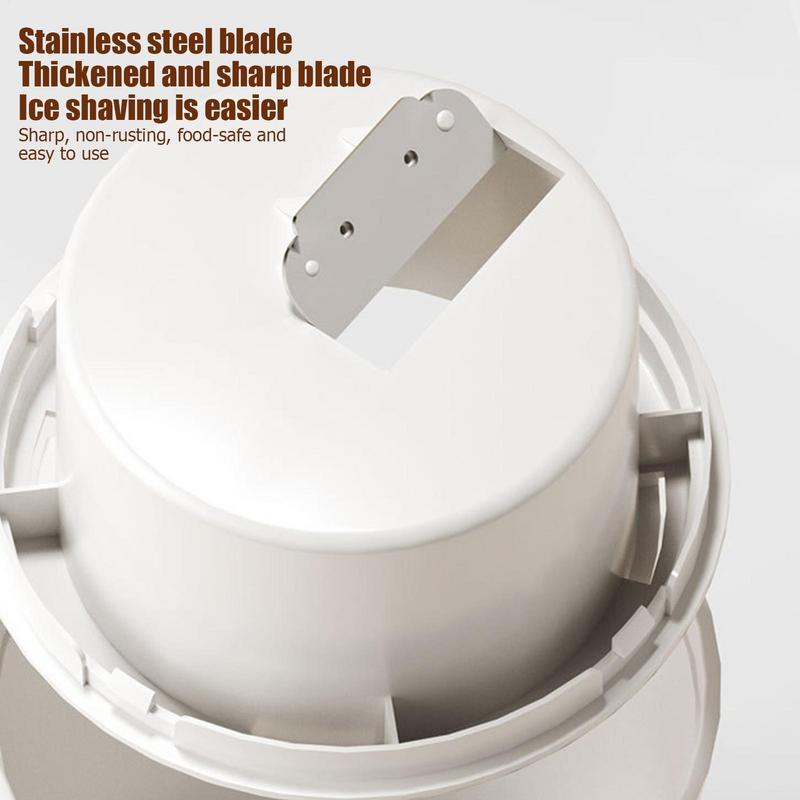 DIY Home Ice Shaver Portable Ice Crusher Smoothie Machine Manual Sheep Ice Shaver Hand Crank Milkshake Making Kitchen Tools United States