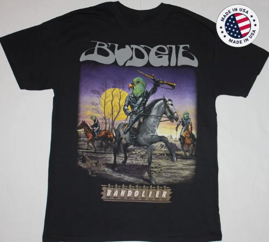 

BUDGIE BANDOLIER 75 NEW T-Shirt Cotton Tee For Men S To 5XL Unisex T-Shirt L