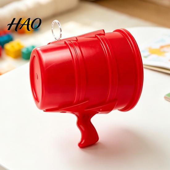 Interactive Air Cannon Toy Handheld Toy, No Battery Required Shooter Prank Launcher Science Experiment for Indoor Outdoor Single Shot