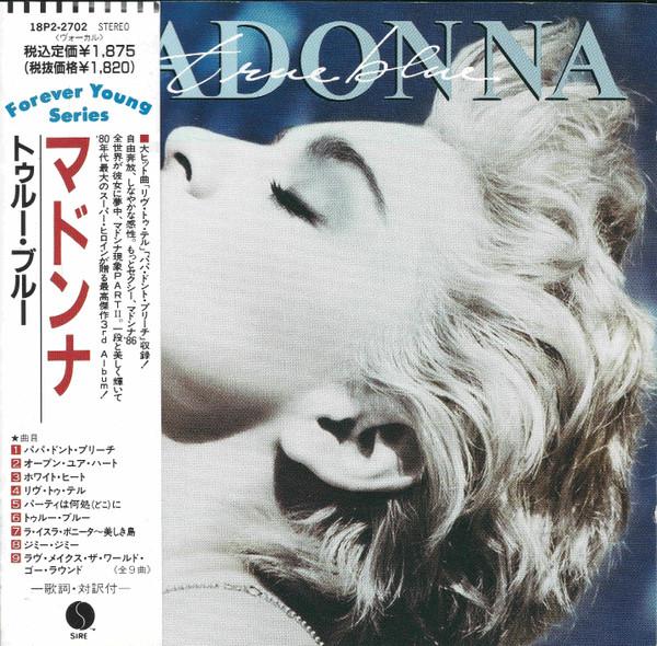 

CD MADONNA - True Blue 18P22702 Sire 1989 Japan Dance & Electronica Used