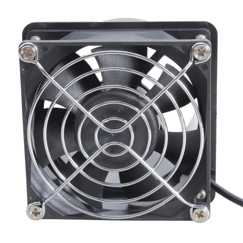 Versatilitys 8cm USB Round Exhaust Fan Ventilation Fan for Effective Air Circulation In Pet Shelters and 3D Printer Case