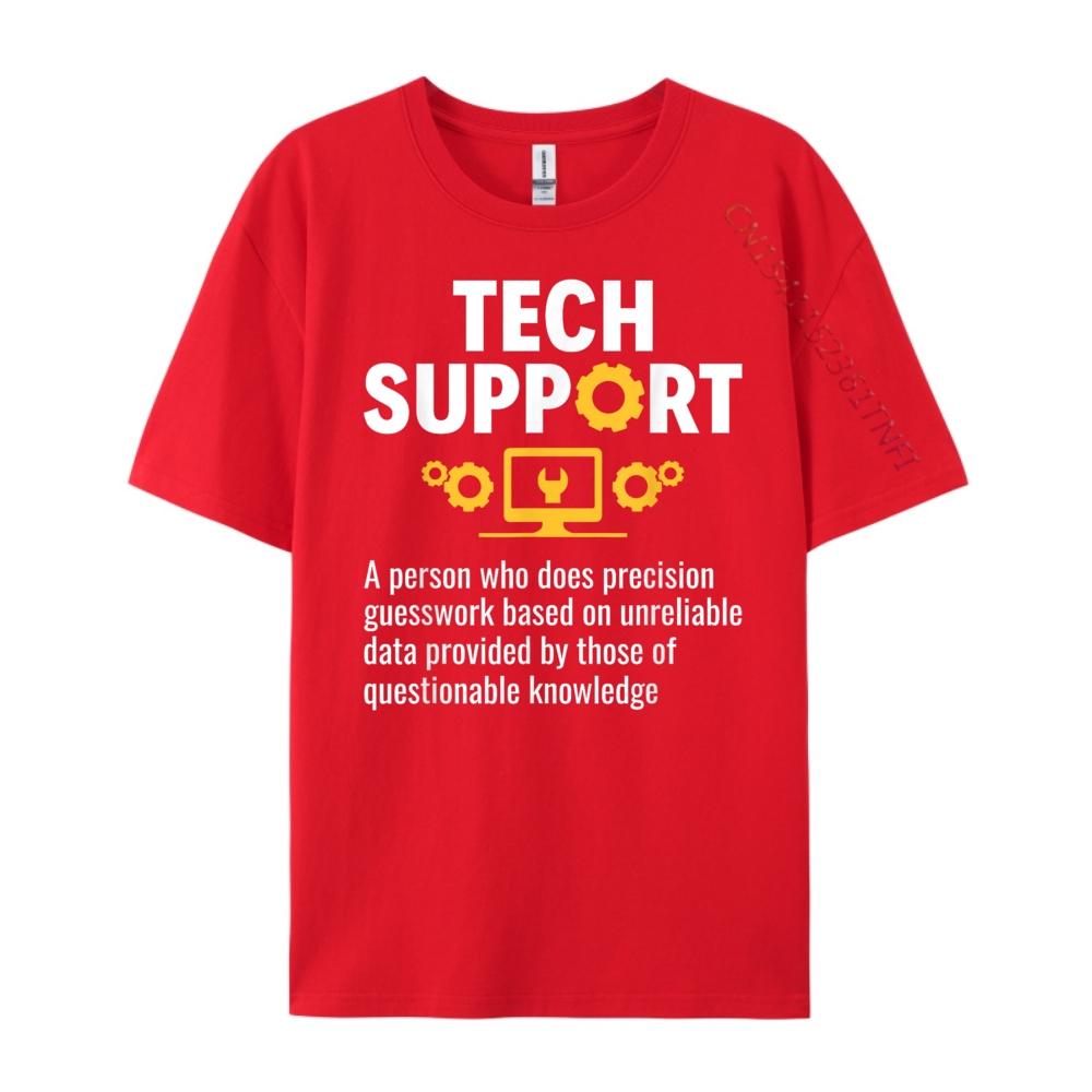 Lustige Tech-Support-Definition Sysadmin Tech-Support Nerd Kleidung Frühling Langarm-T-Shirt Herren Gothic-Stil
