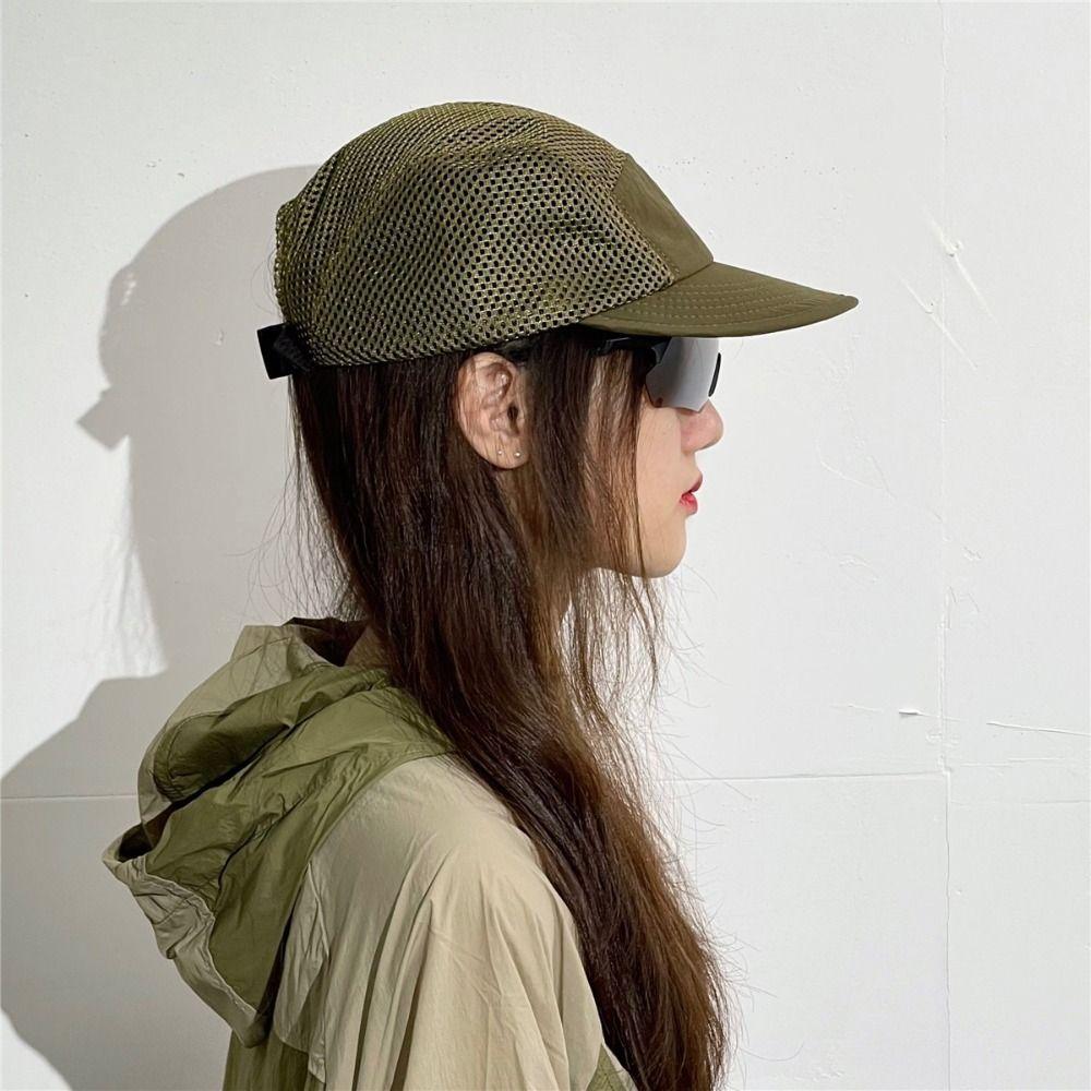 Hollow Mesh Baseball Caps Quick Dry Sports Mesh Caps Sunshade Caps Men Fishing Caps  Running