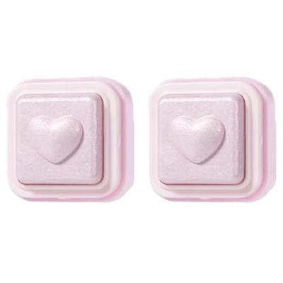 Milk Shimmer Heart Highlighter 02 Heartbeat Pink X2