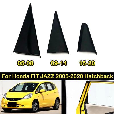 DECHO Original For Honda FIT JAZZ 2005 06 07 08 09 10 11 12 13- Hatchback Rear Door Triangle Inner Garnish Trim Panel Cover