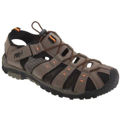 Ανδρικά Σανδάλια Trail από Συνθετικό Nubuck με Κούμπωμα με Κορδόνι και Αυτοκόλλητο