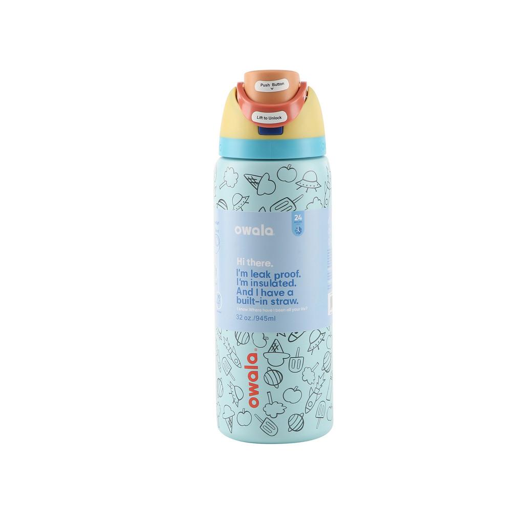 Fruits Vacuum Insulated Water Bottle With 304 Steel Inner And Portable Design For Outdoor Activities