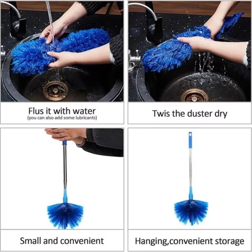 Washable Spider Web Removal Ceiling Cleaning Dust Cleaning Cleaner Brush  Home Cleaning