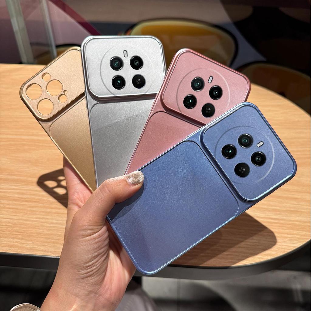 Ultra-Thin Matte Metallic Back Cover for realme 12 Pro+ 5G,12 Pro Heavy Duty Camera Protection Case