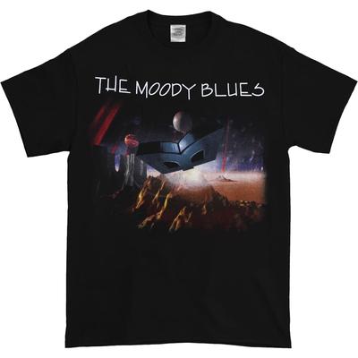 1996 Moody Blues Frühlingstour Schwarzes Doppelseitiges Unisex-T-Shirt