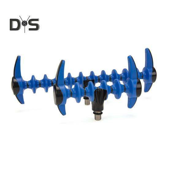 Fishing Rod Holder Screw-in Feeder Rod Rest Head Universal Fishing Pole Support Stand Bracket Carp Bank Sea Fishing Accessories