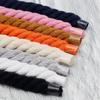2PCS High Quality Thick Rope Laces Round Bold Shoelaces  Women Men Sneakers