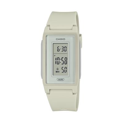 Pop Digital Watch LF-10WH-8, Made with Biomass Plastic, Women's, Matte Ivory, Overseas Model [Parallel Import]