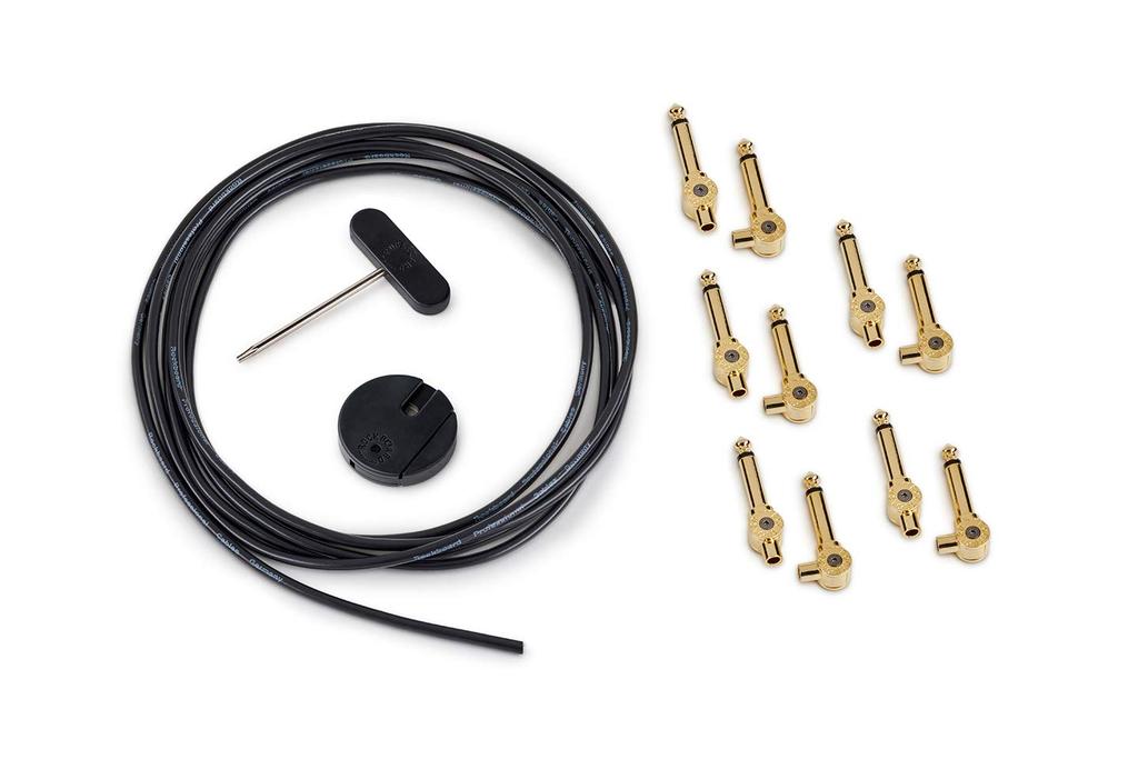 Rockboard by Warwick Patch Cable Homemade Set PATCH WORKS SET Gold