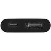 startech usb c to displayport adapter power delivery - 8k 30hz - hbr3 noir noir noir