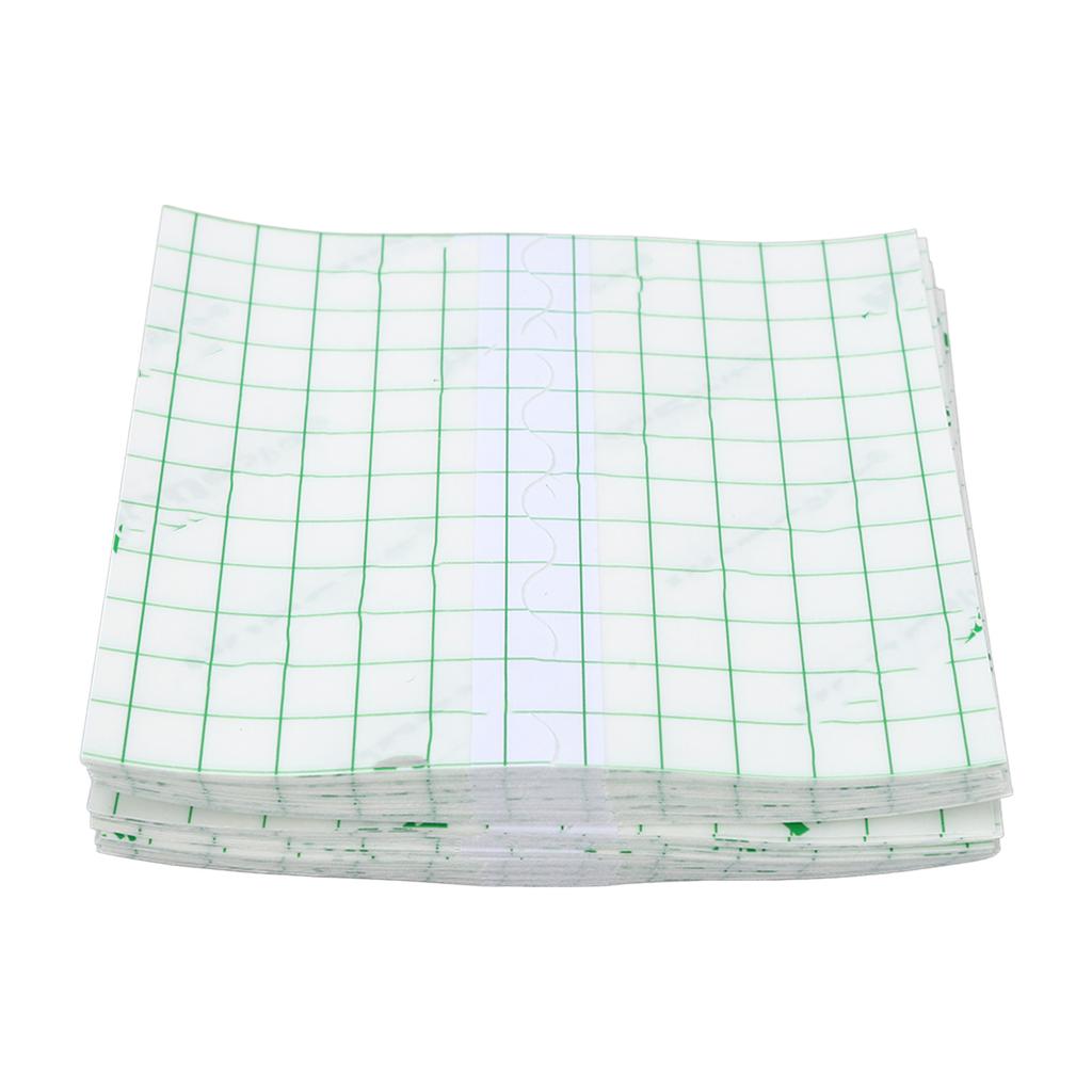100pcs Waterproof Tattoo Adhesive Bandage Breathable Transparent Tattoo Protective PU Film for Shower 4.7in