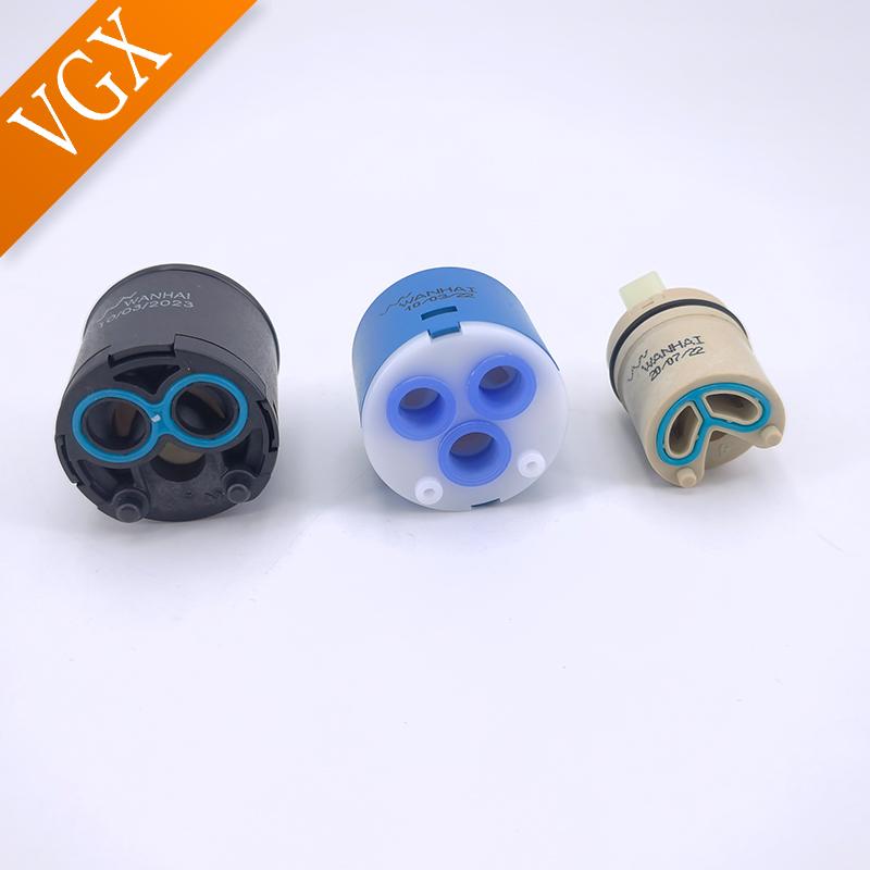 VGX Tap Mixing High Spool Valve 25mm/35mm Ceramic Cartridge Faucet Cartridge Mixer Kitchen Bath Basin Shower Faucet Accessories