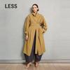 2025 Spring A-Line Loose Long Trench Coat